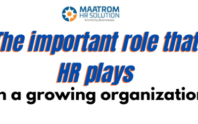 The important role that HR plays in a growing organization