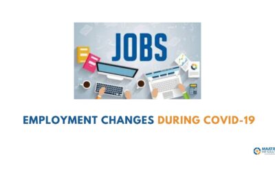 How has employment changed during COVID 19?