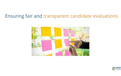Ensuring fair and transparent candidate evaluations￼